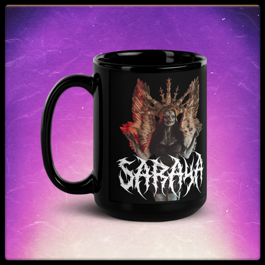 Dark Reign Black Glossy Mug