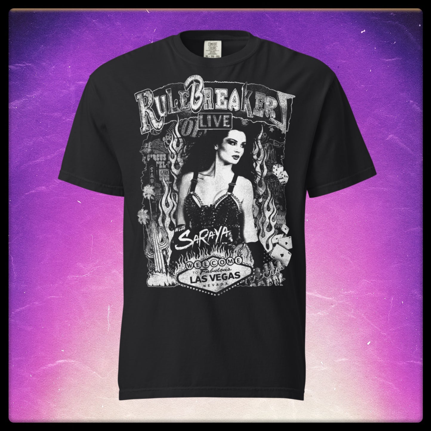 RuleBreakers Live From Vegas Unisex T-shirt