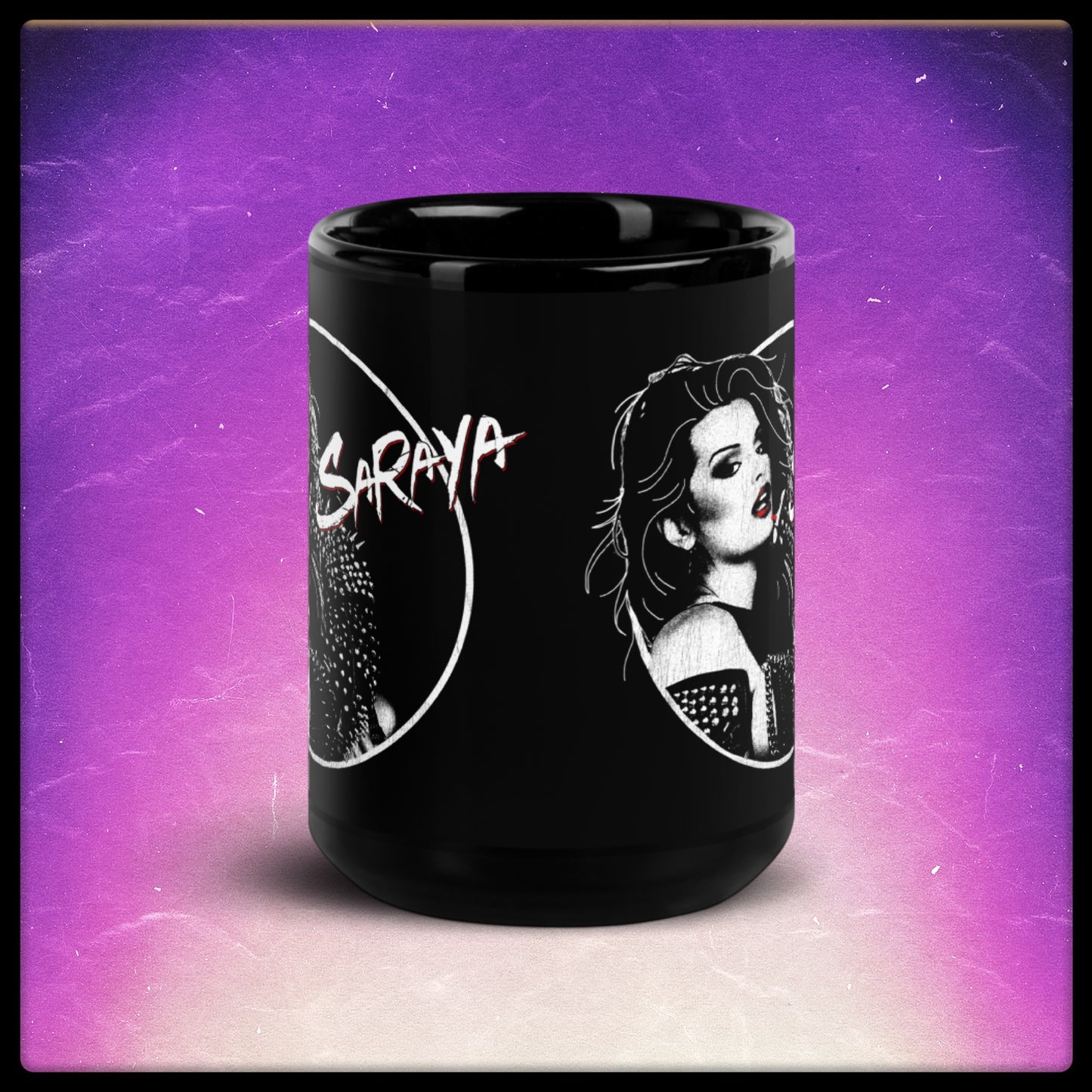 High Voltage Black Glossy Mug