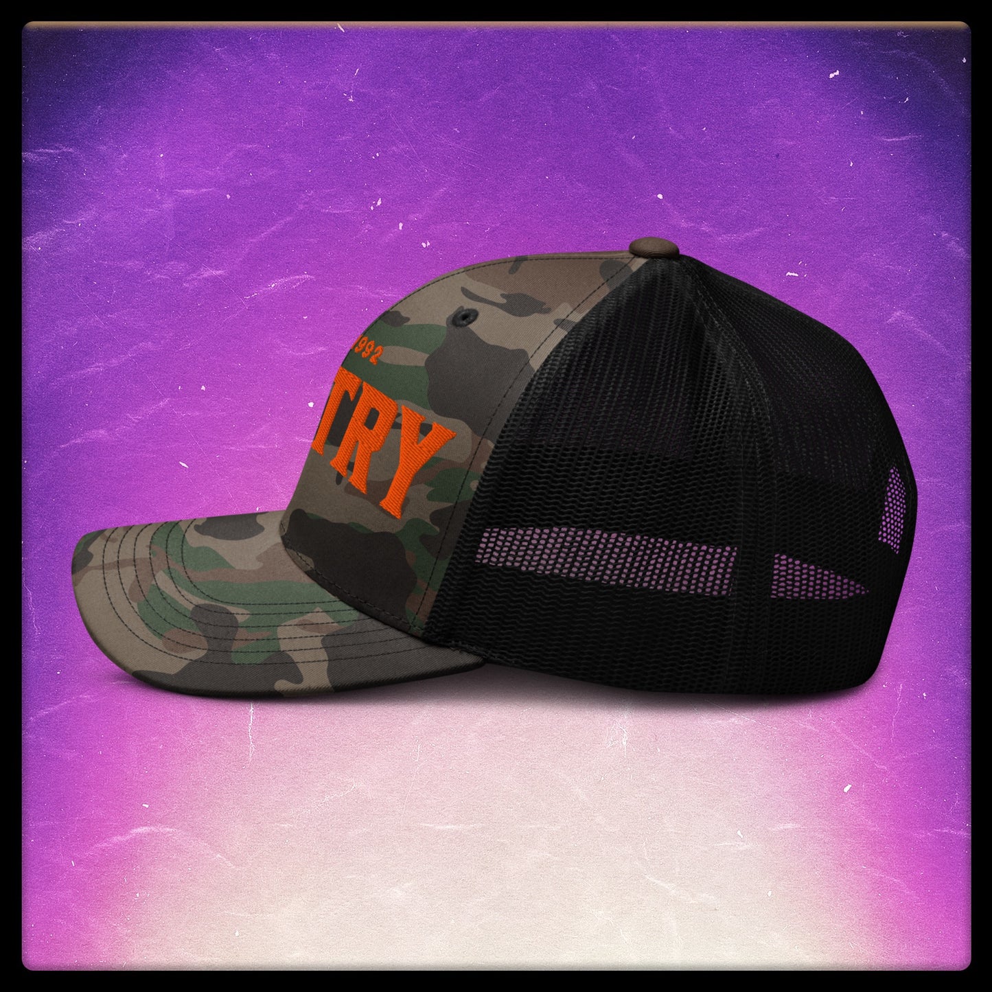 Cuntry Camouflage Trucker Hat